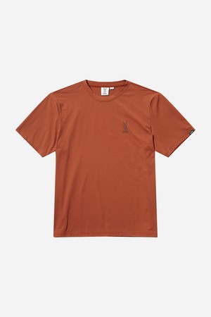 액티비티 프린트 숏 티셔츠(D.ORANGE)