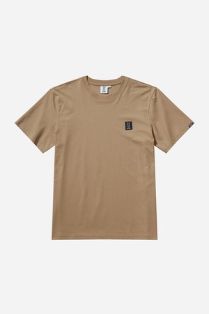 소로나 베이직 라운드 숏 티셔츠(TAN)