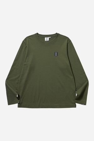 소로나 베이직 라운드 롱 티셔츠(KHAKI)