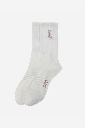 에센셜 로고 크루삭스(IVORY)