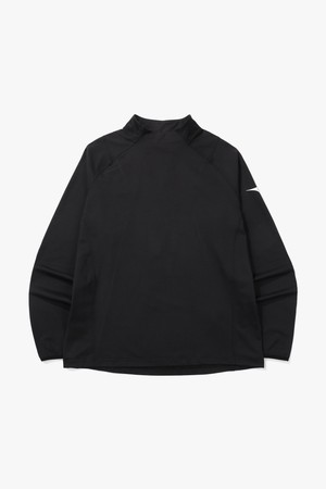 스테이 웜 긴팔티셔츠 BLACK