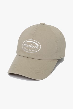 와펜 로고 볼캡 BEIGE