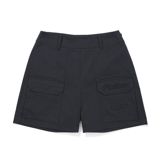 [온라인 단독] 캐주얼 포켓 카고 팬츠 DARK NAVY (WOMAN)