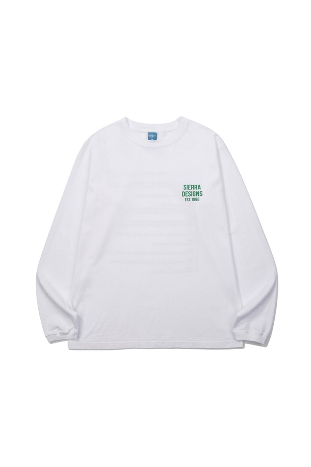 Good On(굿온) x SIERRA DESIGNS(시에라 디자인즈) 60주년 HISTORY 긴팔 티셔츠 화이트입니다. 캐주얼 및 스포티 무드로 연출하기 좋으며, 봄, 가을에 착용하기 적합합니다. 고밀도 코튼 원단으로 제작되어 부드러운 촉감을 선사하며, 신축성이 있어 편안한 착용감을 제공합니다. 워싱 처리와 최소 수축 가공으로 변형 없이 오래 입을 수 있습니다. 뒷면에는 브랜드 히스토리 타임라인 프린트가 더해져 디자인의 포인트를 더합니다.
