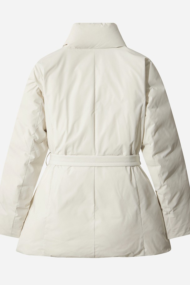 여성) 어베인 D7 밸트 미드 다운 재킷(IVORY)은 겨울철, 출근룩에 적합한 여성용 다운 자켓입니다. 미니멀하고 베이직한 스타일의 아이보리 컬러 무지 디자인으로, 벨트 디테일이 특징입니다. 부드러운 촉감의 나일론 소재로 제작되었으며, 두꺼운 두께감과 긴 소매 기장으로 보온성을 높였습니다. 넉넉한 핏과 패딩 안감으로 편안하게 착용할 수 있습니다.
