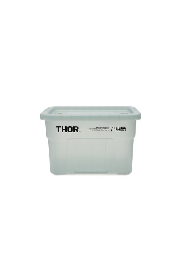SIERRA DESIGNS (시에라 디자인) X THOR (토르) 스토리지 박스 22L 라이트 그레이는 캠핑 및 수납에 적합한 플라스틱 소재의 수납 박스입니다. 22L의 넉넉한 사이즈에 방수 기능과 경량성을 갖춰 실용성을 높였습니다. 직사각형 디자인으로 공간 활용도를 높였으며, 아웃도어 활동에 최적화되었습니다. SIERRA DESIGNS와 THOR 브랜드의 콜라보레이션으로 탄생한, 세련된 라이트 그레이 컬러의 스토리지 박스를 만나보세요.
