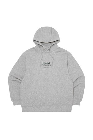 메일러 그래픽 후드 MELANGE GREY