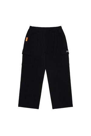 메일러 셋업 스트레이트 팬츠 BLACK