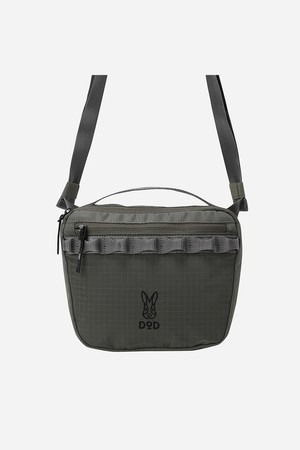 그리드 경량 미들 크로스백(KHAKI)