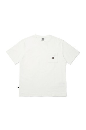 레인보우 소로나 포켓 반팔 티셔츠 WHITE