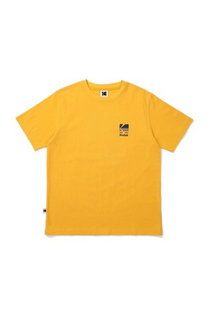 레인보우 소로나 반팔티셔츠 YELLOW