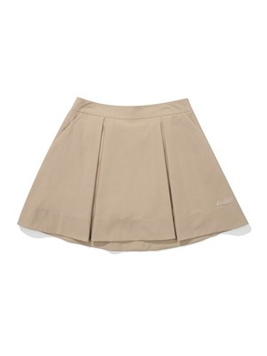 A라인 플레어 스커트 BEIGE (WOMAN)-a