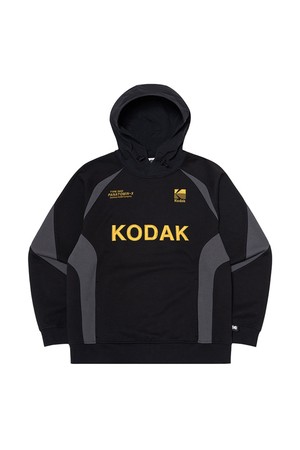 APOLLO11 하이브리드 후드티셔츠 BLACK