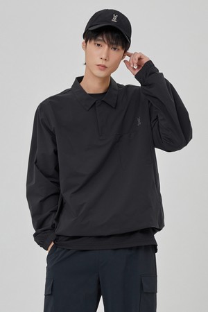 마이로 긴팔 아노락 남자(BLACK)