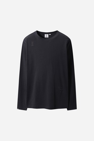 베이직 긴팔 티셔츠 남자(BLACK)