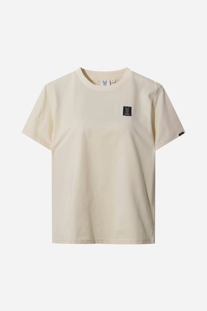 소로나 베이직 라운드 숏 티셔츠 여자(L.BEIGE)