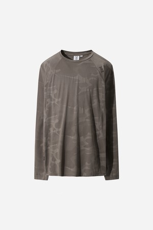 자카드 메쉬 롱 티셔츠(D.BROWNN)