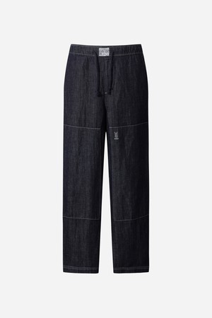 린넨 데님 팬츠(DARK INDIGO)