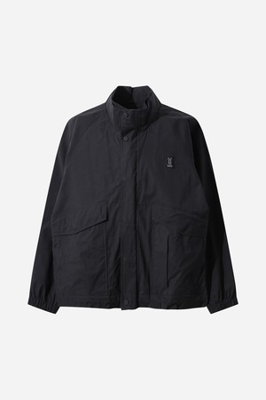 더블 카라 야상 자켓 (BLACK)