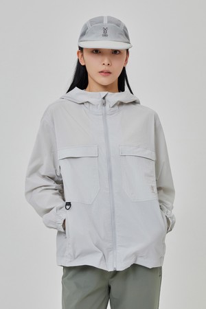 마이로 후드 집업자켓(L.GREY)