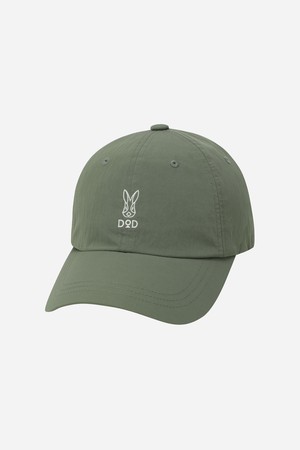 에센셜 로고 우븐 볼캡(KHAKI)