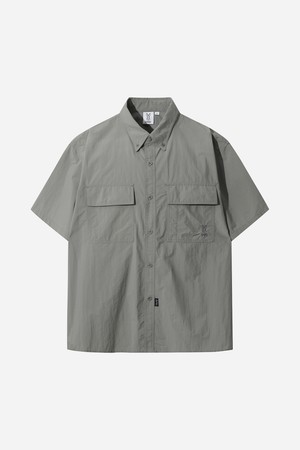러슬 경량 숏 셔츠(L.CHARCOAL GREY)