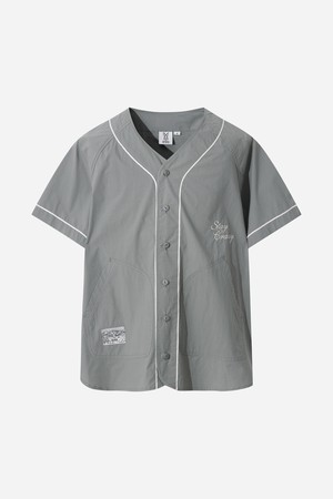 코튼 숏 칸타 셔츠(D.CHARCOAL GREY)