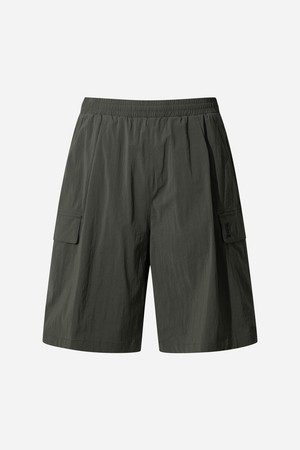 마이로 포켓 하프 팬츠 남자(D.CHARCOAL GREY)