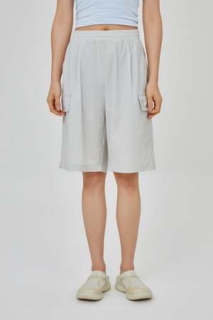 마이로 포켓 하프 팬츠 남자(L.GREY)