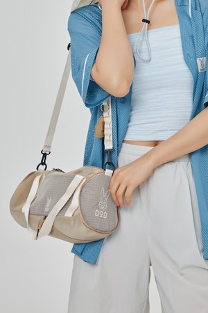 그리드 경량 패커블 더플백(TAN)