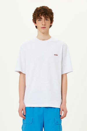 브리즈팝 그래픽 에어로쿨 반팔 티셔츠 W.MELANGE