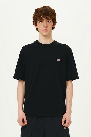 브리즈팝 그래픽 에어로쿨 반팔 티셔츠 BLACK