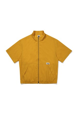 브리즈 라이트 스탠넥 반팔 집업 YELLOW