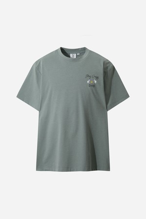 소로나 스테이크레이지 그래픽 반팔 티셔츠 (D.MINT)