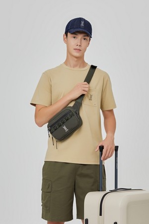 코듀라 웨이스트백(KHAKI)