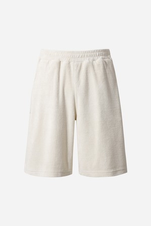 테리업 소프트 밴딩 쇼츠 남자(IVORY)