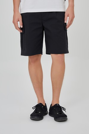 와일드 립스탑 카고 쇼츠 남자(BLACK)