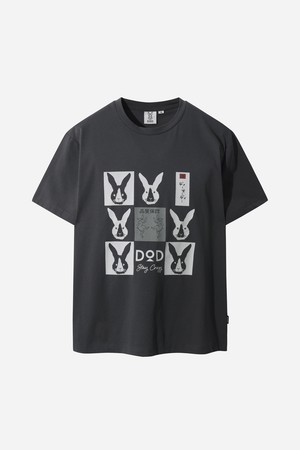 소로나 그래픽 티셔츠(CHARCOAL GREY)