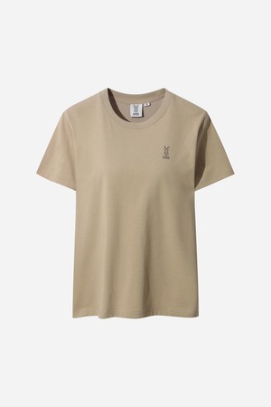 에이드 베이직 반팔 티셔츠 여자(TAN)