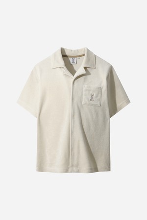 테리업 베이직 커버업 셔츠(IVORY)