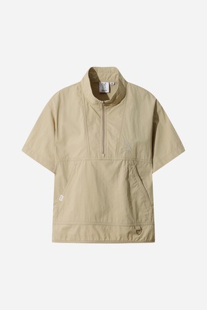 에이트 스텐넥 하프 아노락 여자(TAN)