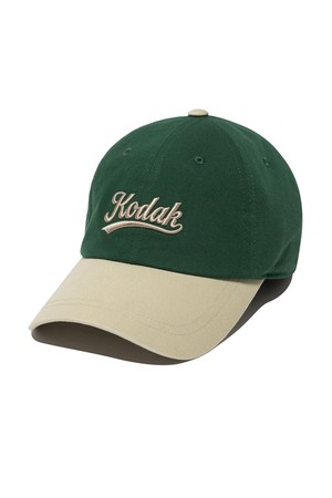 릴렉스핏 레터링 콤비 볼캡 GREEN