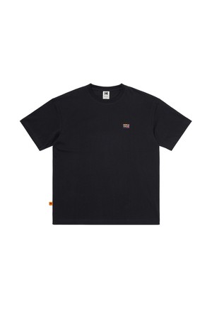 플래시 필름 그래픽 반팔 티셔츠 BLACK