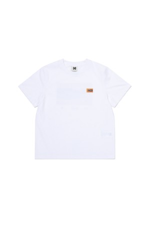 플래시 필름 반팔 티셔츠 우먼 WHITE