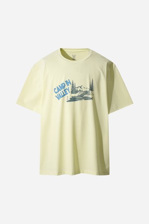 워터블 스탠다드 반팔 티셔츠(YELLOW)