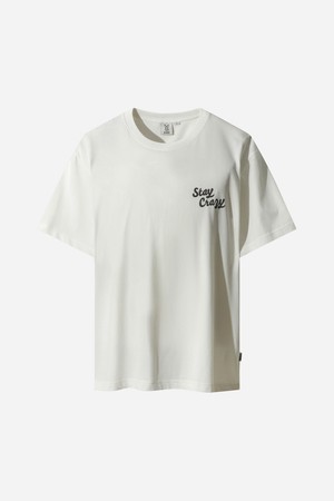 스파이스업 빈티지 그래픽 반팔 티셔츠 남자(OFF WHITE 2)