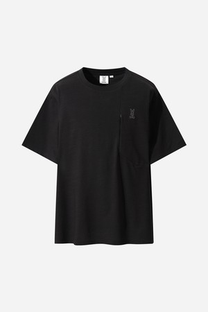 다이브쿨 포켓 반팔 티셔츠 남자(BLACK)