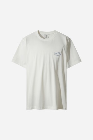 스파이스업 라운드그래픽 반팔 티셔츠 남자(OFF WHITE 2)