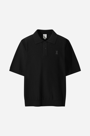 썸머 에어로실버 카라 니트 남자(BLACK)