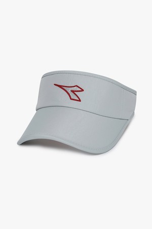 크로스코트 로고 바이저 SILVER_SILVER-a